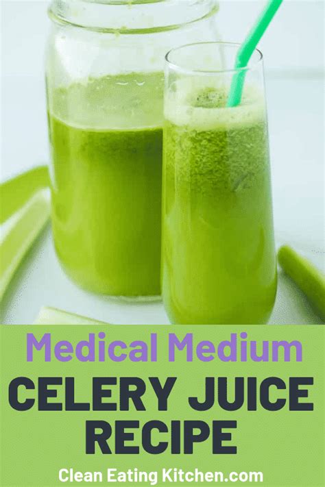 juice celery recipe medical medium blender juicer recipes