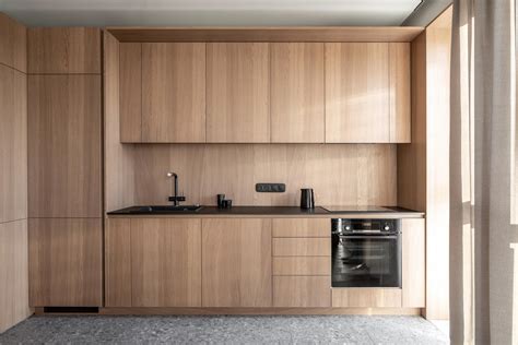 • get a bright, modern look • cabinets ship next day. Wood Cabinets Without Hardware Are A Consistent Feature ...