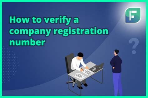 How To Verify A Company Registration Number
