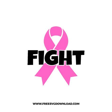 fight cancer svg and png free breast cancer cut files free svg download