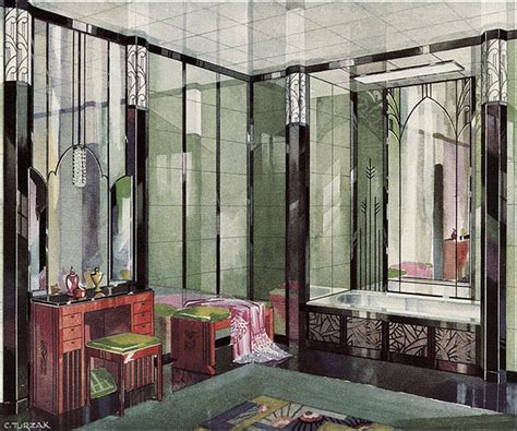Art Deco Bathrooms — Art Deco Style