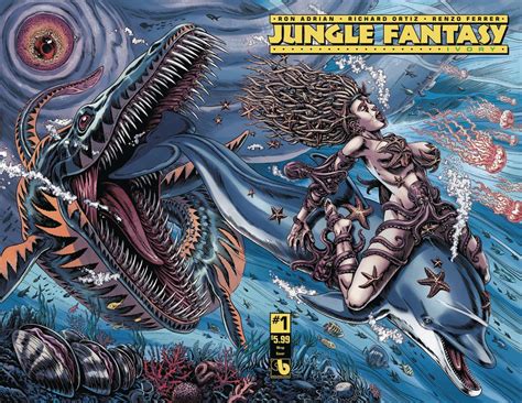 Jungle Fantasy Ivory 1 Wraparound Cover Fresh Comics