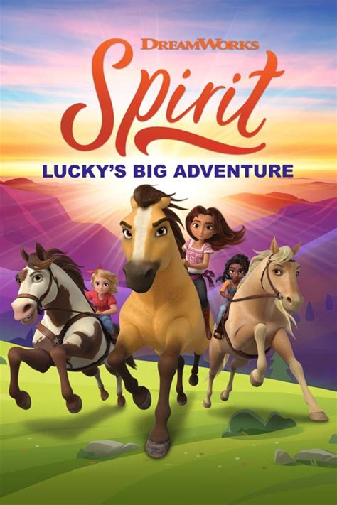 Dreamworks Spirit Luckys Big Adventure 2021 Xbox Series Box Cover