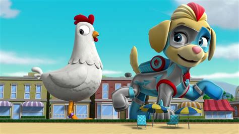 Mighty Pups Super Paws Pups Save A Giant Chickenquotes Paw Patrol