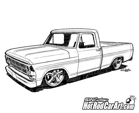 Dibujo De Ford F Pickup Truck Para Colorear Dibujos Para Colorear