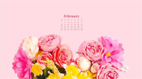 Desktop Wallpaper February 2021 Calendar Background