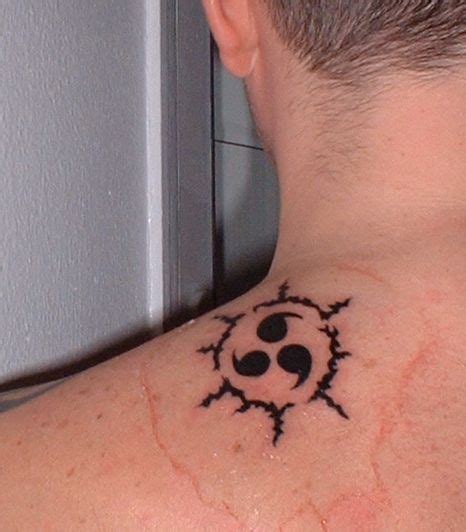 Sasuke Curse Mark Tattoo