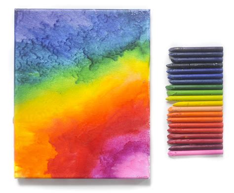 How To Make Melted Crayon Art Jennys Crayon Collection