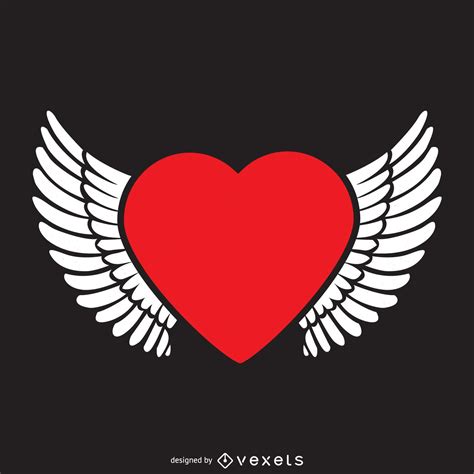 Heart With Wings Svg Bundle Svg File Creative All Free Fonts For Graphic