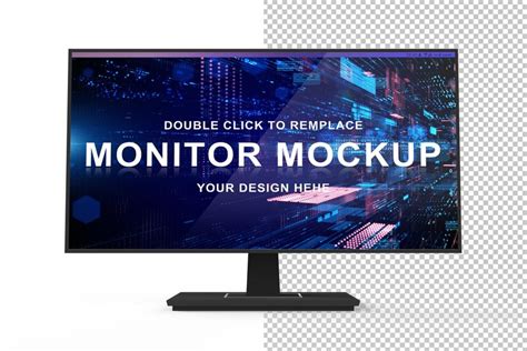 Premium Psd Monitor Mockup