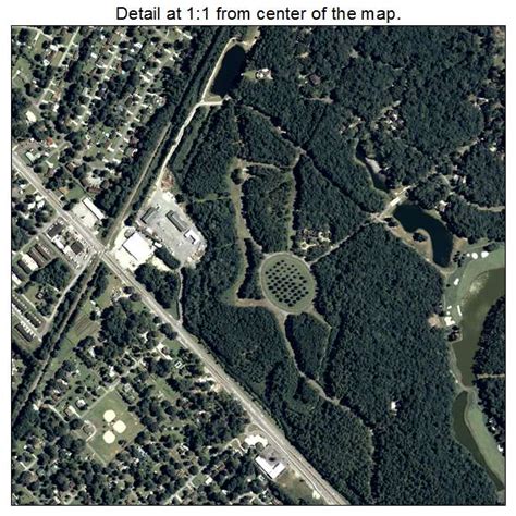 Aerial Photography Map Of Richmond Hill Ga Georgia