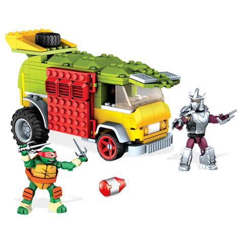 Mega Bloks Teenage Mutant Ninja Turtles Party Wagon Toys And Games