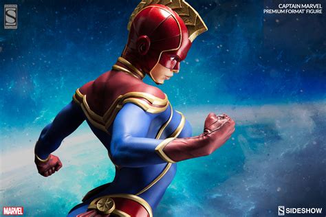New Details For Captain Marvel Premium Format Figure The