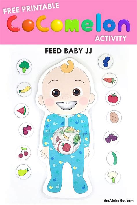 Free Printable Cocomelon Activity Feed Baby Jj Fruits Vegetable