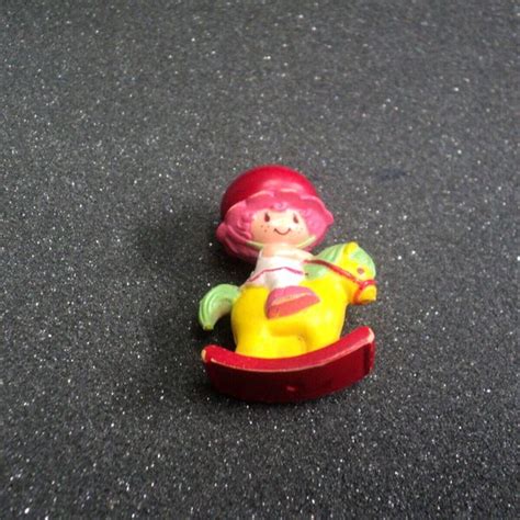 Kenner Toys Cherry Cuddler On Rocking Horse Mini Doll Strawberry
