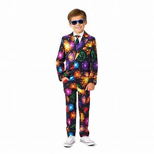Boys 4 16 Suitmeister Fireworks Black New Year 39 S Party Jacket Pants