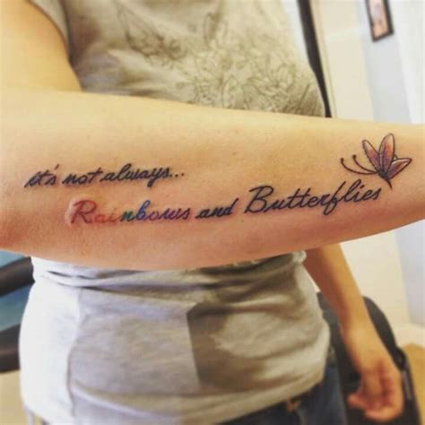 Print this rainbow coloring page free in pdf format. Script tattoo, Rainbows and butterflies, | Writing tattoos, Tattoo script, Tattoos