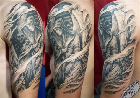 95 Awesome Angel Tattoos For Arm Arm Tattoo Pictures