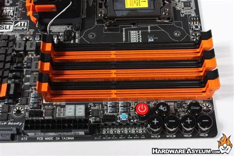 Gigabyte X A Oc Overclocking Motherboard Review Board Layout And Features Hardware Asylum
