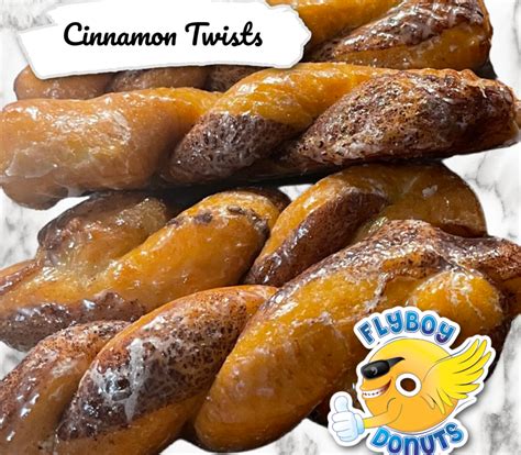 Dozen Cinnamon Twists Flyboy Donuts