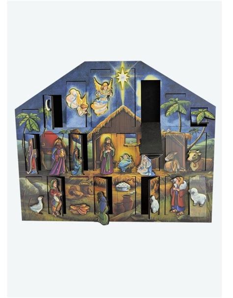 Nativity Advent Calendars Schoolhouse Earth