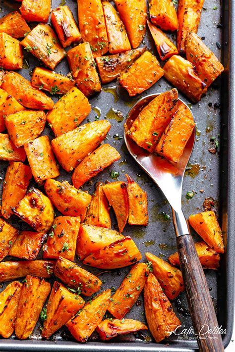3 sweet potato recipes to make your mouth water. Easy Roasted Sweet Potatoes with only 5 ingredients! (With ...