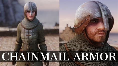Skyrim Armor Mods Chainmail Armor Youtube