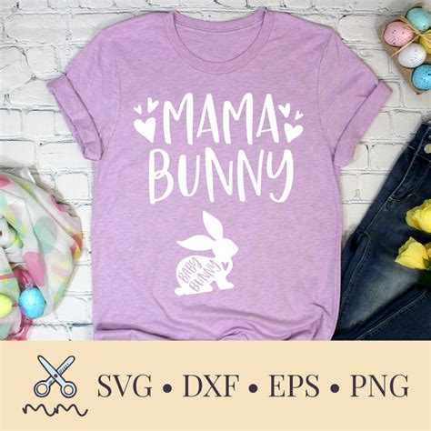 Mama Bunny Baby Bunny Easter Pregnancy SVG – The Modish Maker
