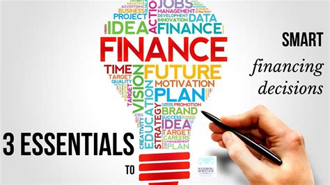 3 Essentials To Smart Financing Decisions Youtube