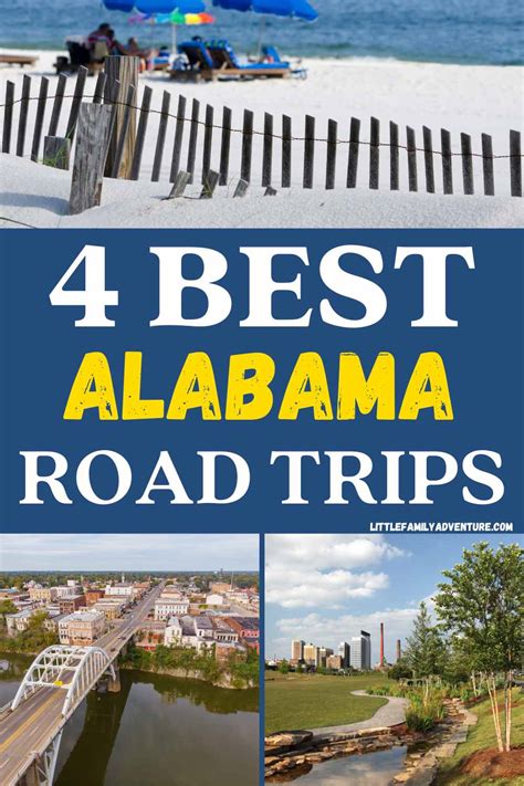 4 Must Take Alabama Road Trips
