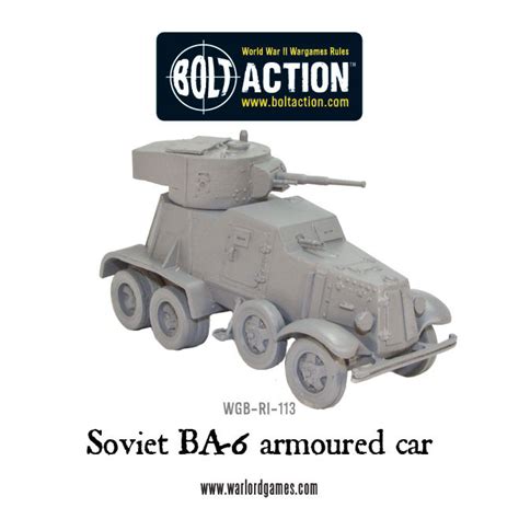 Wgb Ri 113 Ba6 Armoured Car B Warlord Games