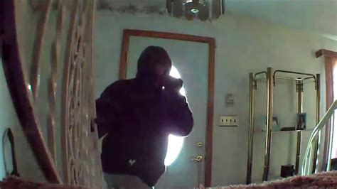 Burglar Caught On Camera