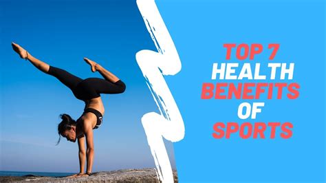 Top 7 Health Benefits Of Sports Youtube