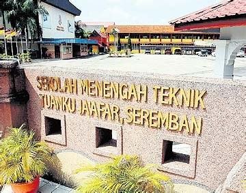 Jalan tungku kurshiah, kolej tunku khursiah, 70400 seremban, negeri sembilan, malaysia. Sekolah Menengah Teknik Tuanku Ja'afar, Seremban - Ke Arah ...