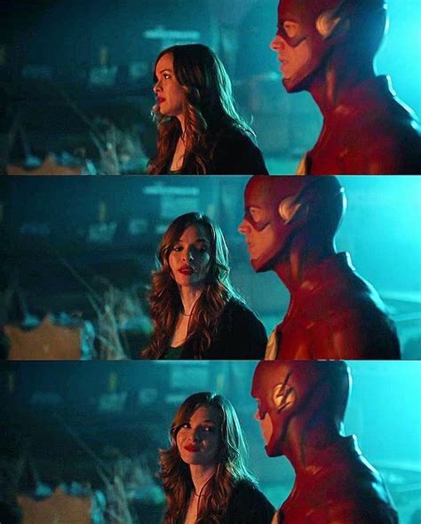 The Flash And Supergirl Face To Face With Each Other