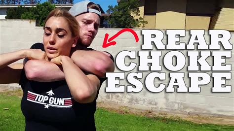 Standing Rear Naked Choke Escape W Tess Kielhamer YouTube