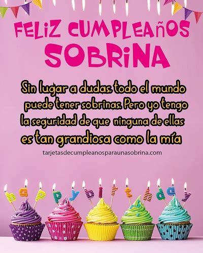 5 Imágenes De Feliz Cumpleaños Sobrina Te Quiero