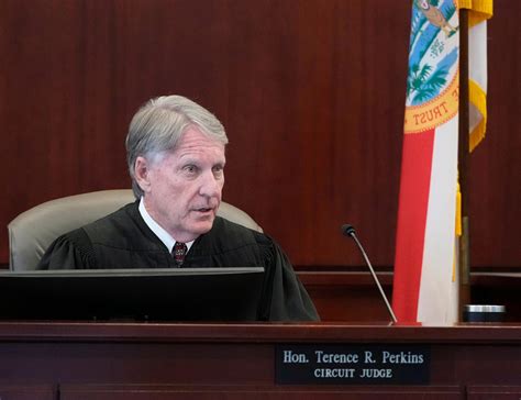 Circuit Judge Terence Perkins, who has served in Volusia and Flagler