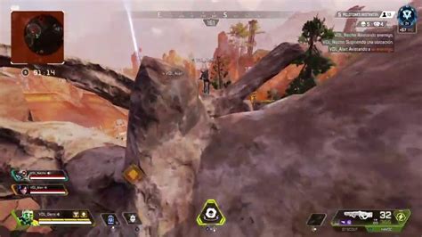 Partidaza Con Caustic Apex Legends Youtube