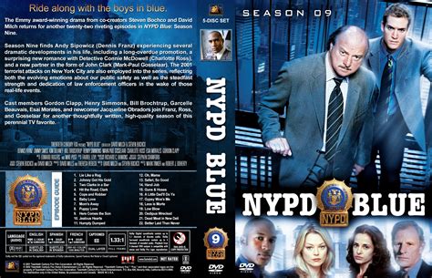 NYPD Blue Season 9 2001 R1 Covers | DVD Covers | Cover Century | Over 1
