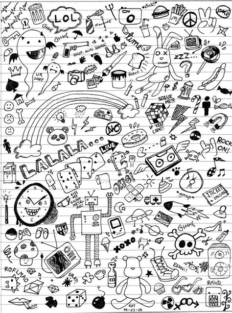 Easy Cool Doodles To Draw In Class Doodeling
