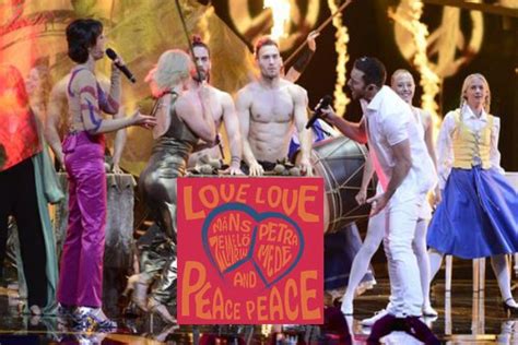 Henrik och linnea har bjudit in sin favvo edward igen. Edward af Sillén tweaks "Love Love Peace Peace" lyrics in 2017 version