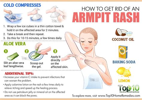 How To Get Rid Of An Armpit Rash Reduce Irritation And Itching Top 10