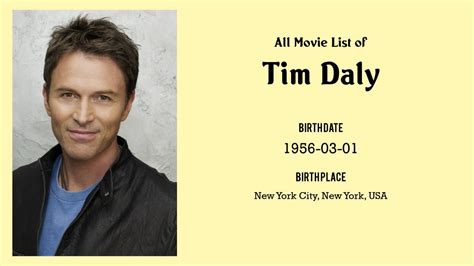 Tim Daly Movies List Tim Daly Filmography Of Tim Daly Youtube