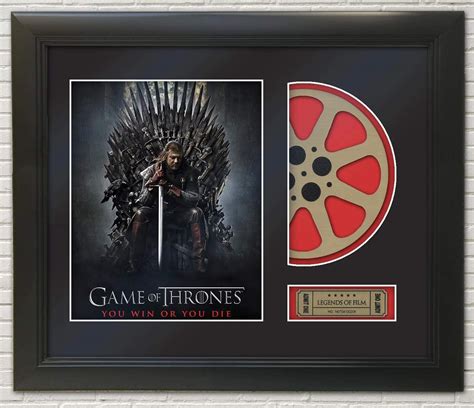 Game Of Thrones Framed Reproduction Poster Reel Display