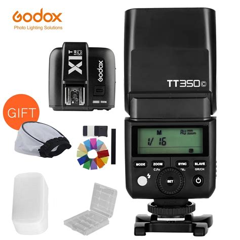 godox tt350c tt350n tt350s tt350f tt350o ttl hss 1 8000s speedlight flash with x1t transmitter