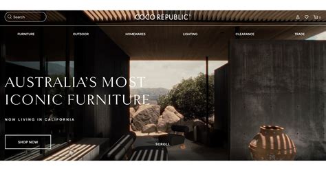 Australian furniture brand, Coco Republic, just launched its long