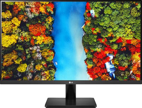 Lg Full Hd Ips Monitor With Amd Freesync And A Side Virtually