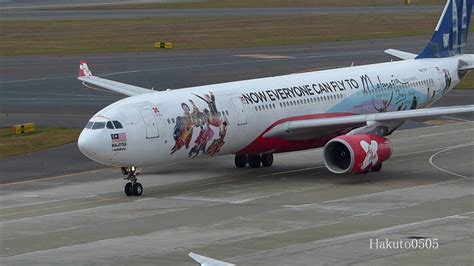 Airasia x could potentially fly to london stansted again. AirAsia X Airbus A330-343 9M-XXF "Now Everyone Can Fly To ...
