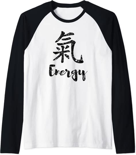 Chinese Character Tee Shirt Chinese Calligraphy Shirt Unisex Raglan Baseball Tee